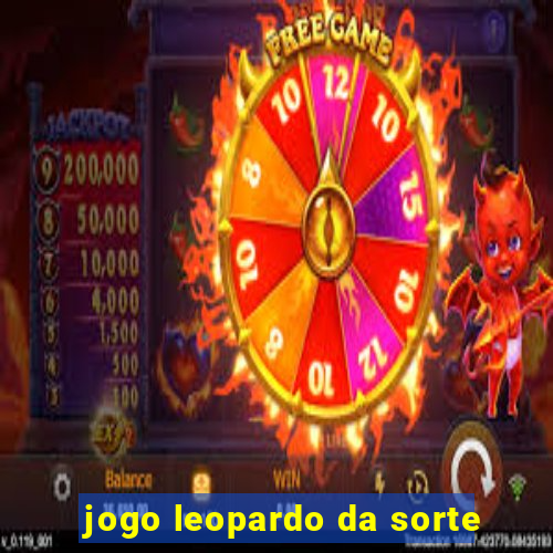 jogo leopardo da sorte